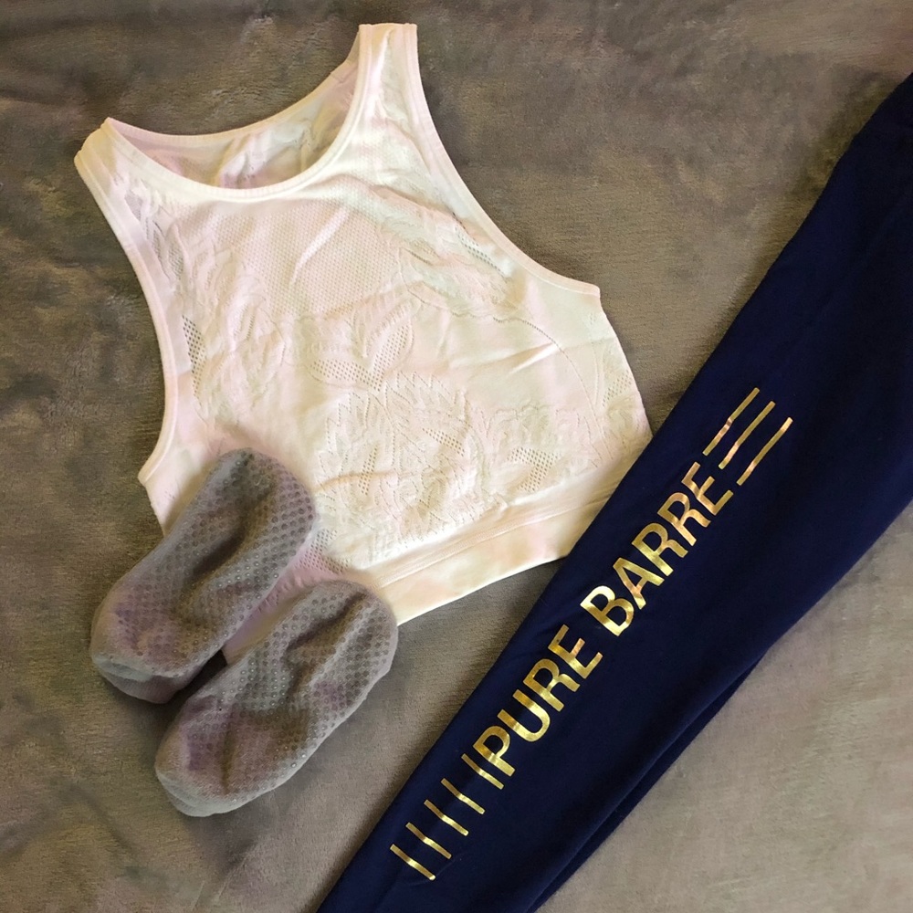 Splits59 Pure Barre Navy leggings